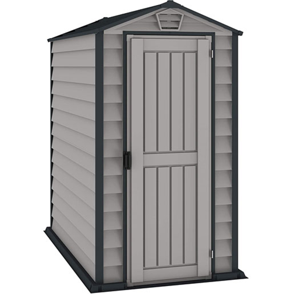 【Storage Shed】Duramax EverMore 4 x 6 ft Plastic garden storage shed