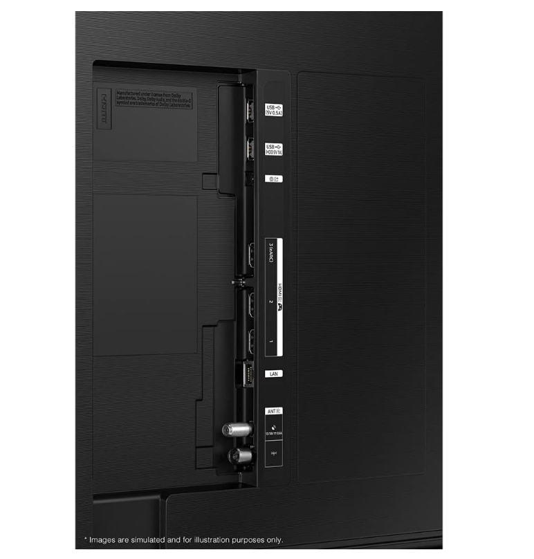 Samsung UE75CU8000 (2023) LED HDR 4K Ultra HD Smart TV, 75 inch with TVPlus, Black