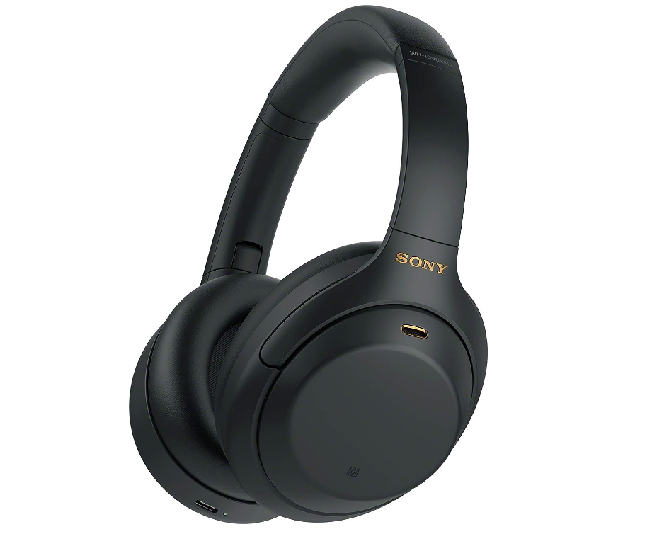 Sony WH-1000XM4 Noise Cancelling Wireless Headphones - 30 hours battery life - Over Ear style - Optimised for Alexa and the Google Assistant - with built-in mic for phone calls