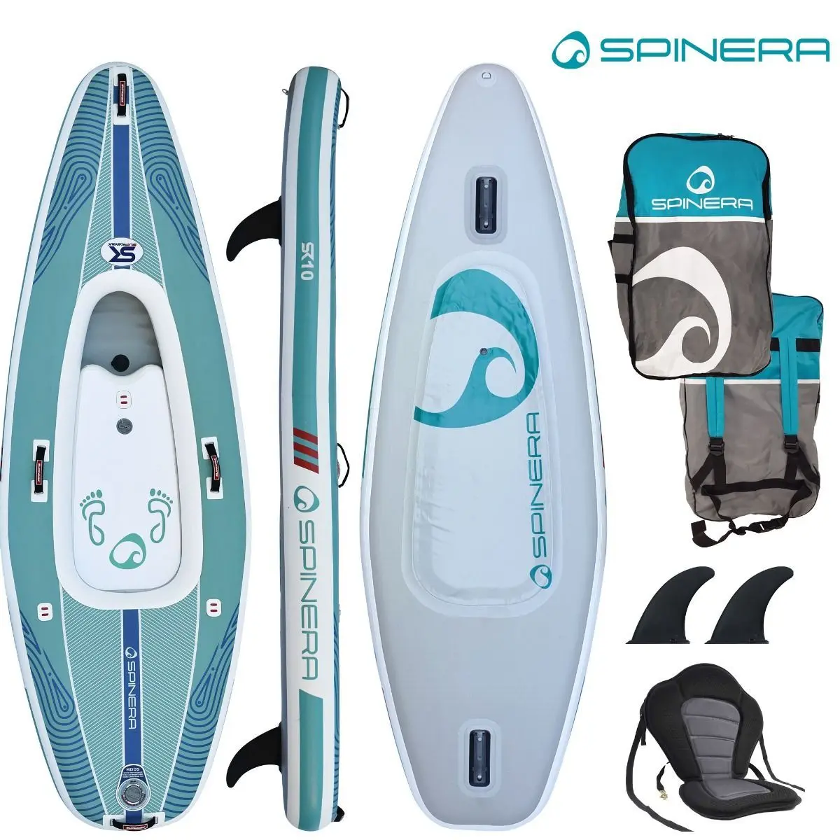 Spinera Sup-Kayak SK 10, 10´0 ‘x39 ’x8�?- 305x98x20 cm